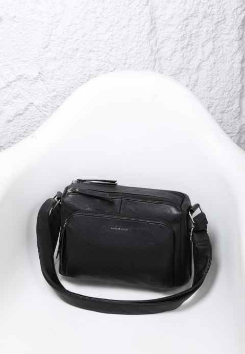 Torebka damska LUIGISANTO BI6605 Black
