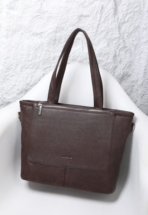 Torebka damska LUIGISANTO V8212 Coffe