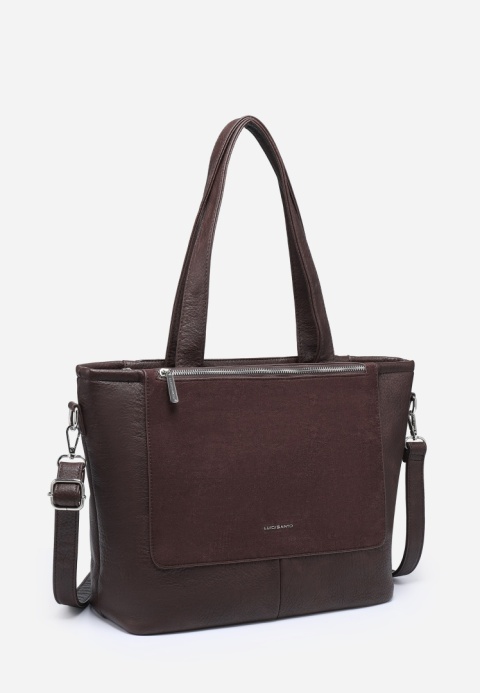 Torebka damska LUIGISANTO V8212-Z Coffe