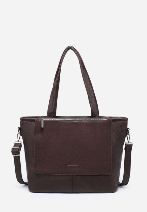 Torebka damska LUIGISANTO V8212-Z Coffe