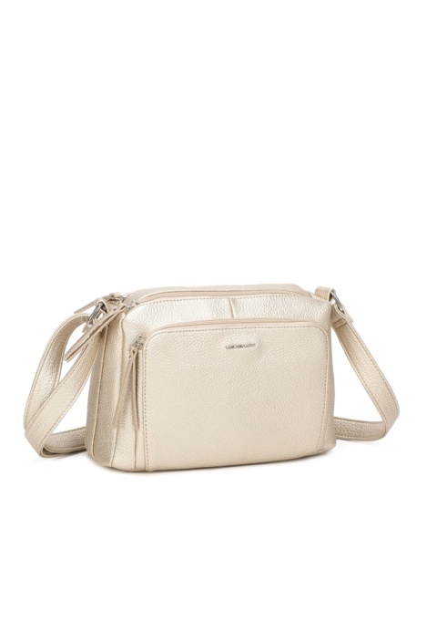 Luigisanto złota listonoszka damska na pasku