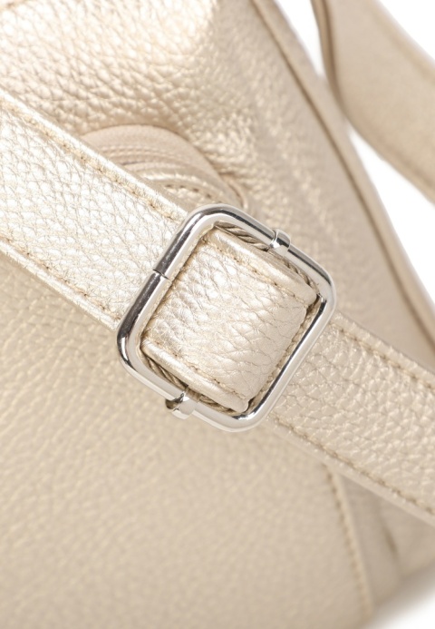 Luigisanto złota listonoszka damska na pasku