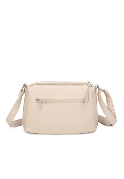 Luigisanto beżowa listonoszka damska na pasku