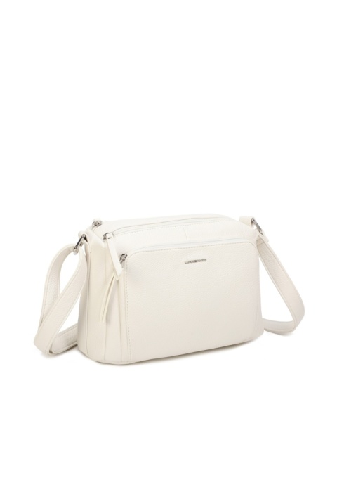 Luigisanto biała listonoszka damska na pasku