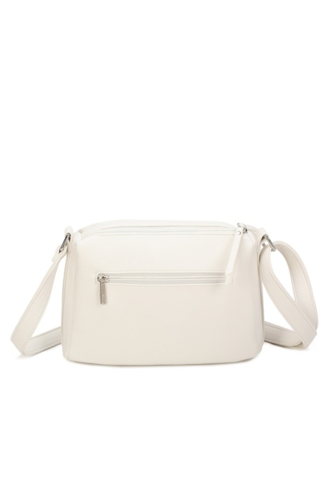 Luigisanto biała listonoszka damska na pasku