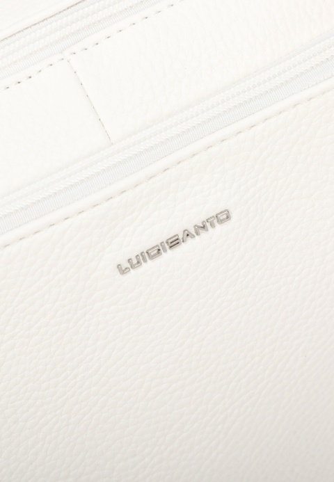 Luigisanto biała listonoszka damska na pasku