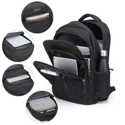 Plecak LUIGISANTO A1661 Black
