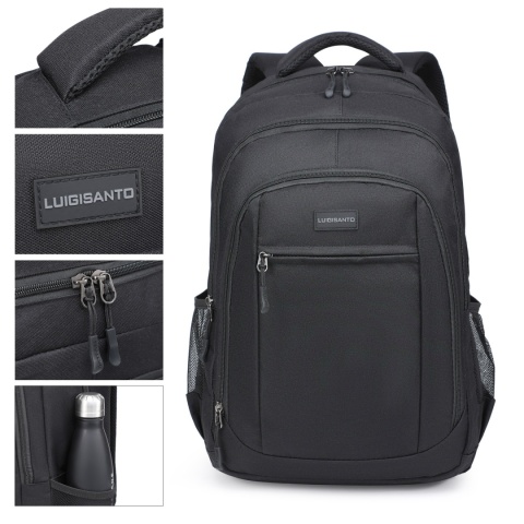 Plecak LUIGISANTO A1661 Black