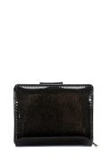 Portfel damski LUIGISANTO BC07-1 czarny lakierowany