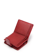 Portfel damski LUIGISANTO BC07-1 czerwony lakierowany