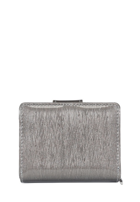 Portfel damski LUIGISANTO BC07-1 szary lakierowany