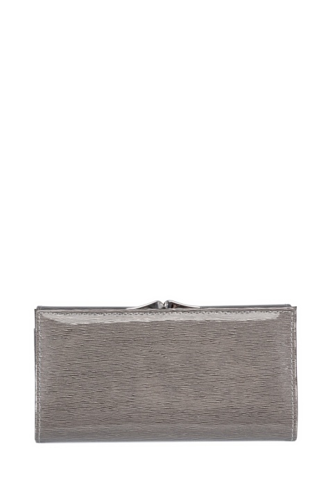 Portfel damski LUIGISANTO BC102-1 szary lakierowany
