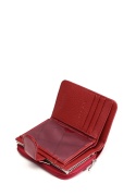 Portfel damski LUIGISANTO BC51-2 czerwony lakierowany