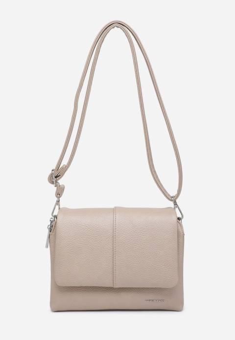 Torebka damska LUIGISANTO A123 Beige/Taupe