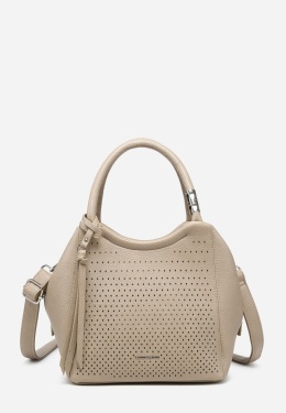 Torebka damska LUIGISANTO A222-D Beige/Taupe