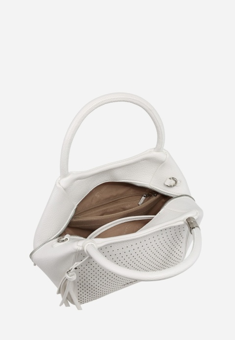 Torebka damska LUIGISANTO A222-D White