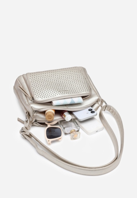 Torebka damska LUIGISANTO A6605-D Gold