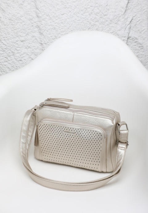 Torebka damska LUIGISANTO A6605-D Gold