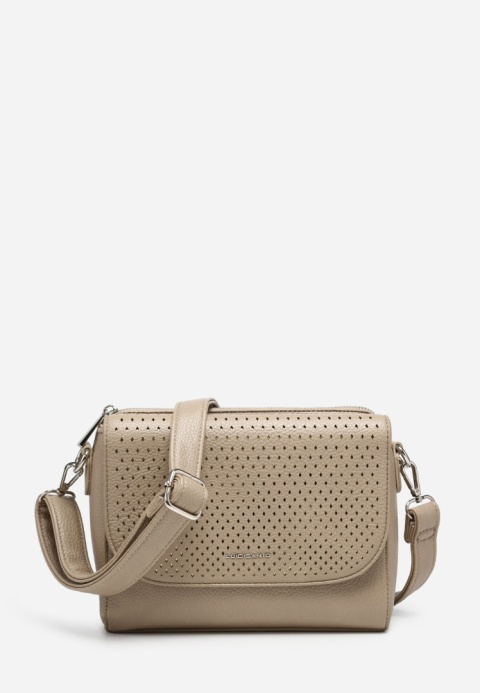Torebka damska LUIGISANTO A6812-D Beige/Taupe