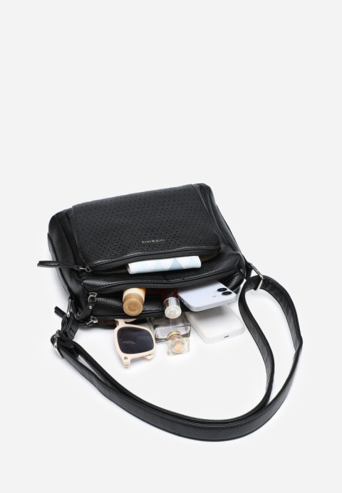 Torebka damska LUIGISANTO A6605-D Black