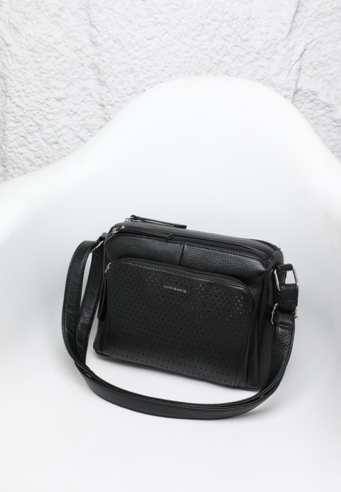 Torebka damska LUIGISANTO A6605-D Black