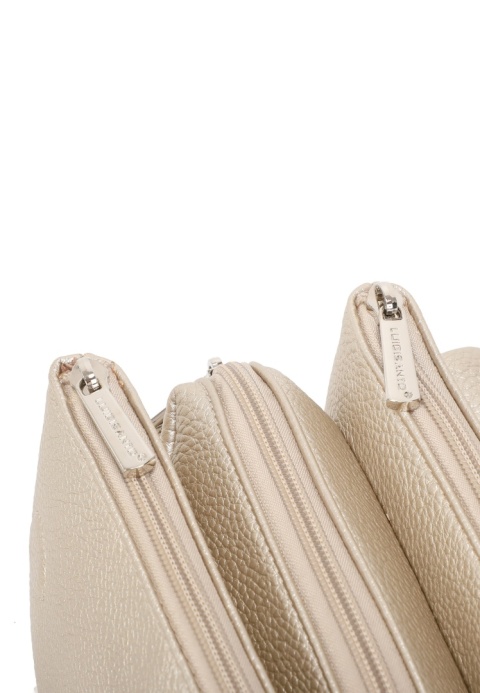 Luigisanto złota listonoszka z klapą