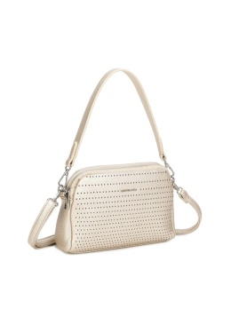 Luigisanto złota listonoszka z ażurowym wzorem