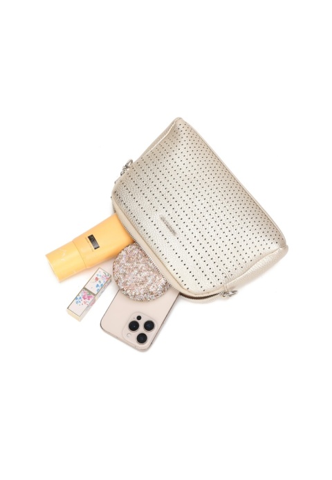 Luigisanto złota listonoszka z ażurowym wzorem