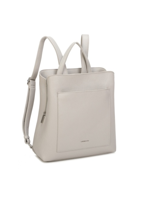 Luigisanto szary elegancki miejski plecak damski