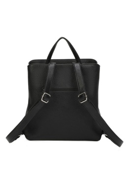 Luigisanto czarny elegancki miejski plecak damski