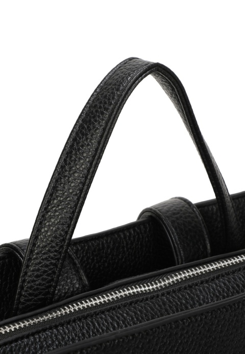 Luigisanto czarny elegancki miejski plecak damski