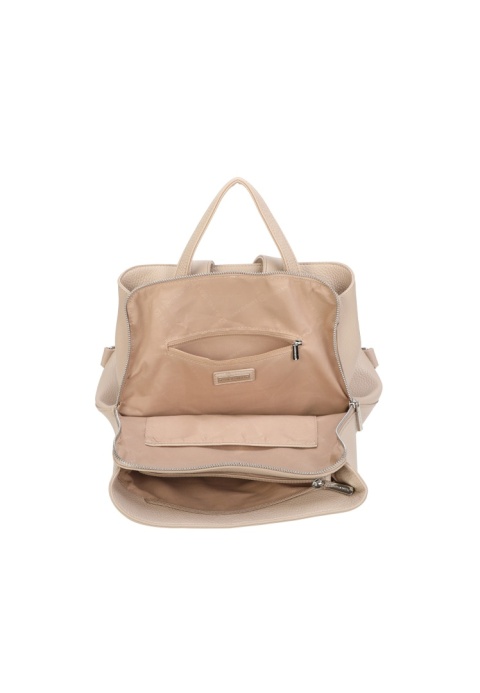 Luigisanto beżowy elegancki miejski plecak damski