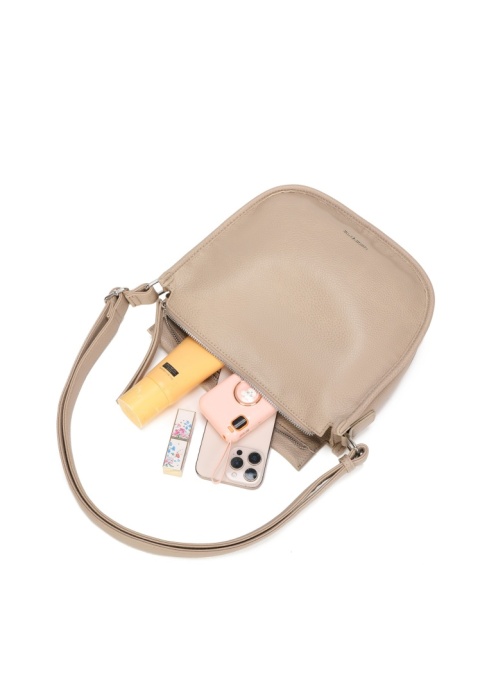 Luigisanto duża beżowa ciemna listonoszka