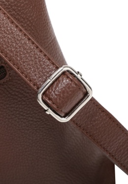 Luigisanto brązowy elegancki miejski plecak damski