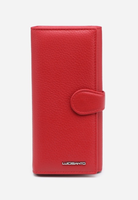 Portfel damski LUIGISANTO L031-1 czerwony