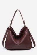 Torebka damska LUIGISANTO F080 Bordo