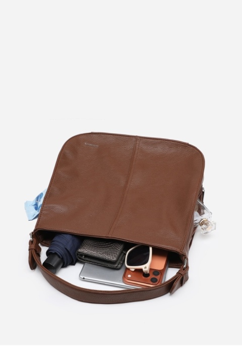 Torebka damska LUIGISANTO F080 Camel