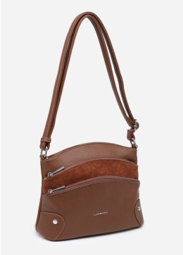 Torebka damska LUIGISANTO F2126-Z Camel