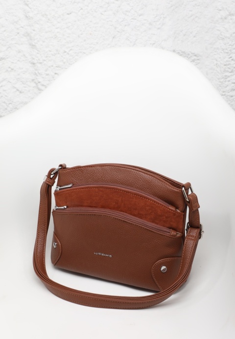 Torebka damska LUIGISANTO F2126-Z Camel