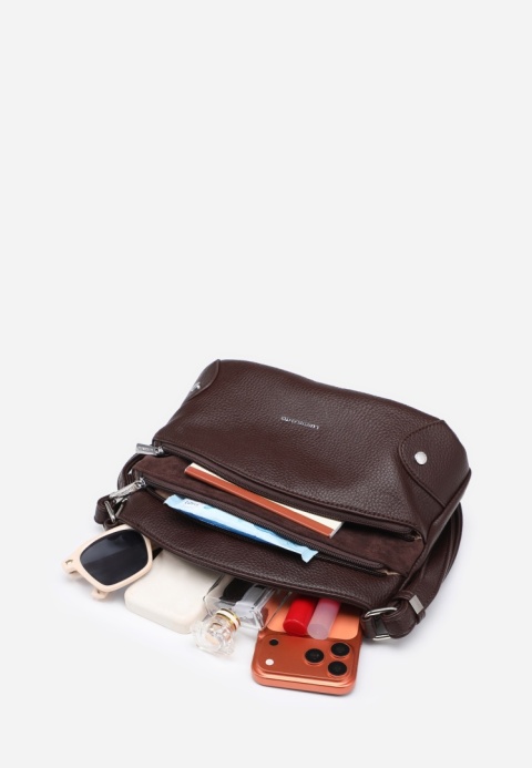 Torebka damska LUIGISANTO F2126-Z Coffe