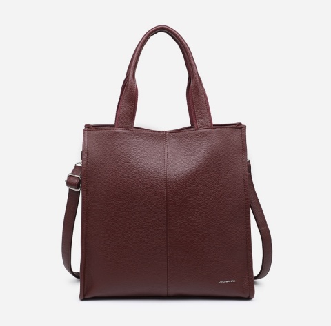 Torebka damska LUIGISANTO F6623 Bordo