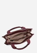 Torebka damska LUIGISANTO F6623 Bordo