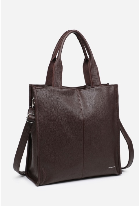 Torebka damska LUIGISANTO F6623 Coffe
