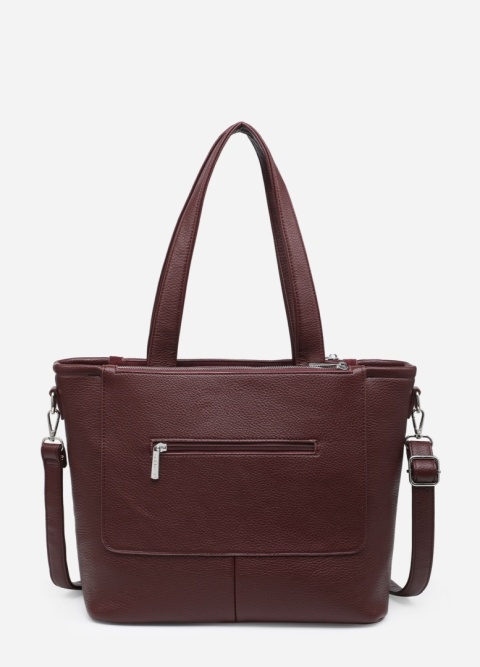 Torebka damska LUIGISANTO F8212-Z Bordo