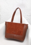 Torebka damska LUIGISANTO F8212-Z Camel