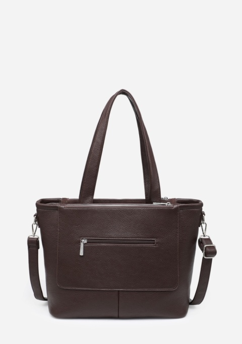 Torebka damska LUIGISANTO F8212-Z Coffe