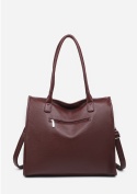 Torebka damska LUIGISANTO F8521 Bordo