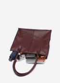 Torebka damska LUIGISANTO F8521 Bordo