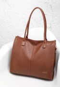 Torebka damska LUIGISANTO F8521 Camel