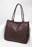 Torebka damska LUIGISANTO F8521 Coffe